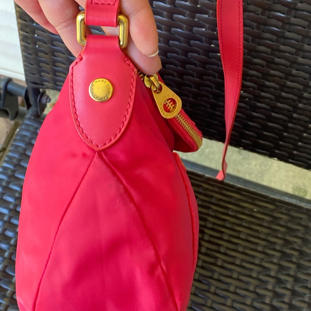Marc Jacobs Nylon Messenger Bag, Pink - Picture 6 of 11